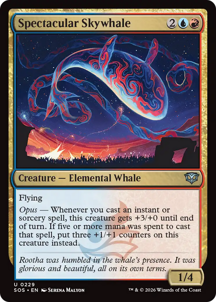 Spectacular Skywhale [Secrets of Strixhaven] | Total Play