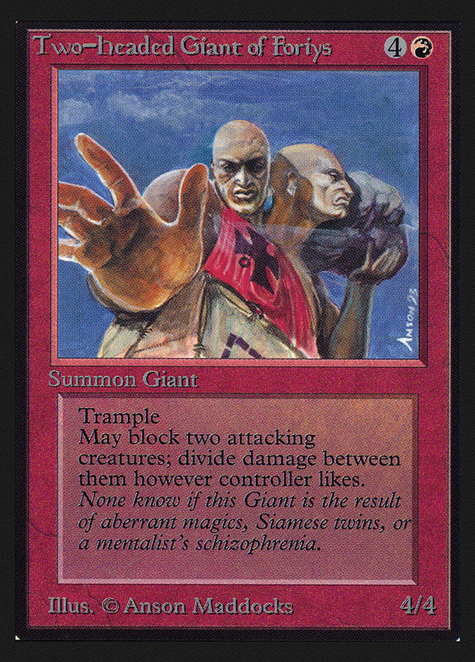Two-Headed Giant of Foriys [International Collectors' Edition] | Total Play