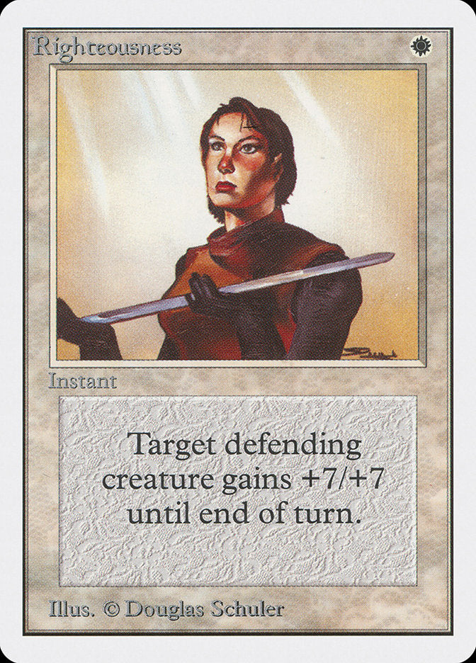 Righteousness [Unlimited Edition] | Total Play