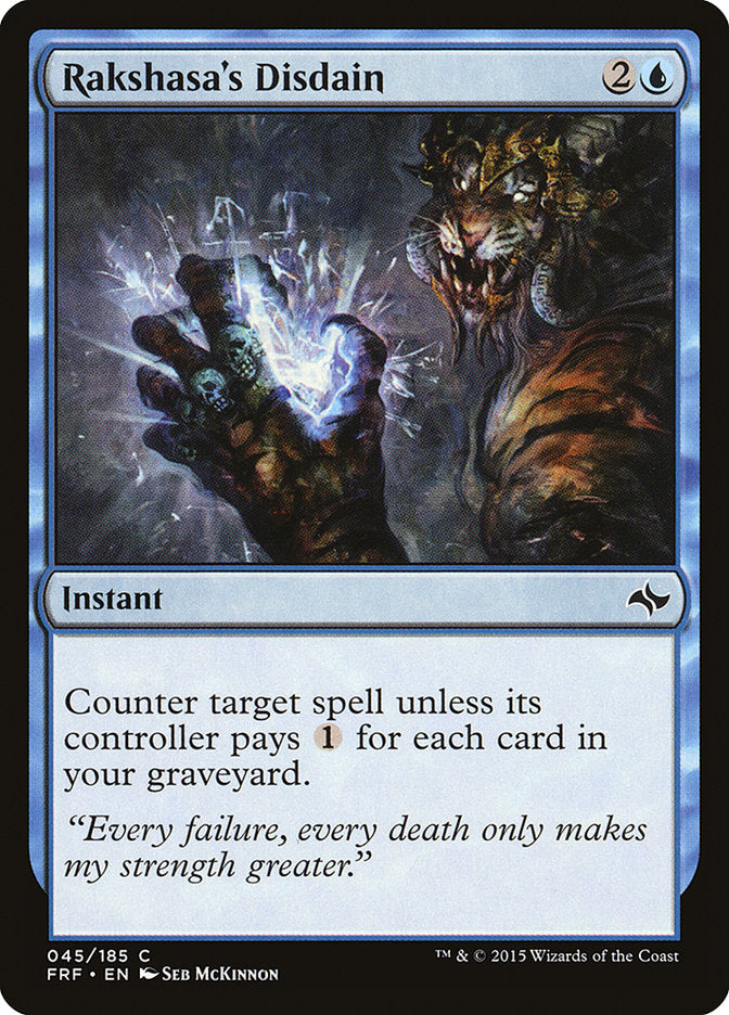 Rakshasa's Disdain [Fate Reforged] | Total Play