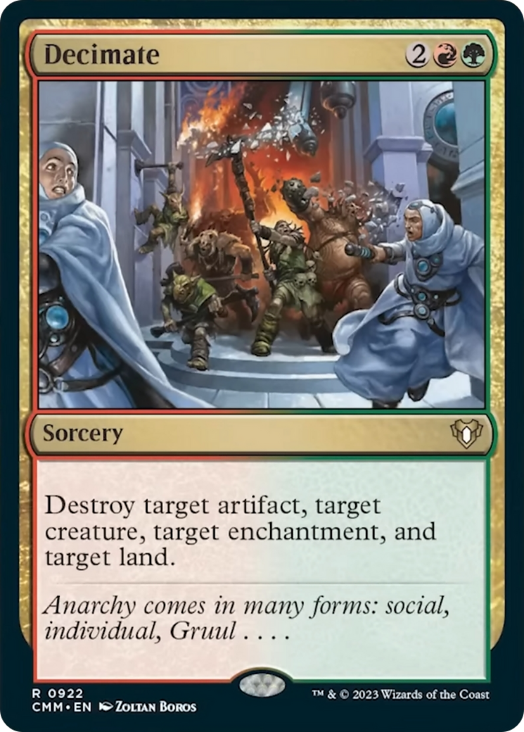 Decimate [Commander Masters] | Total Play