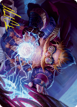 Storm-Kiln Artist Art Card (Gold-Stamped Signature) [Strixhaven: School of Mages Art Series] | Total Play