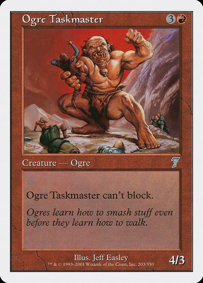Ogre Taskmaster [Seventh Edition] | Total Play