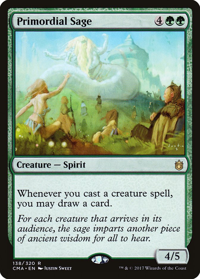 Primordial Sage [Commander Anthology] | Total Play