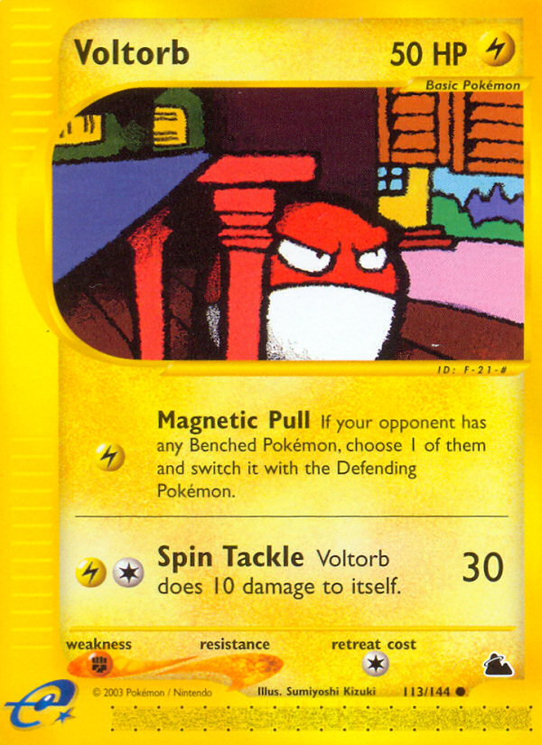 Voltorb (113/144) [Skyridge] | Total Play