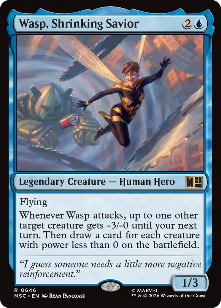 Wasp, Shrinking Savior [Marvel Super Heroes Commander] | Total Play