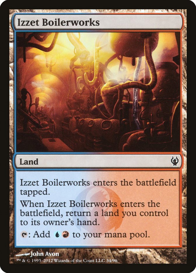 Izzet Boilerworks [Duel Decks: Izzet vs. Golgari] | Total Play