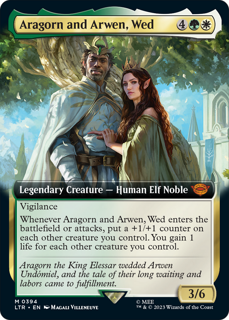 Aragorn and Arwen, Wed (Extended Art) [The Lord of the Rings: Tales of Middle-Earth] | Total Play