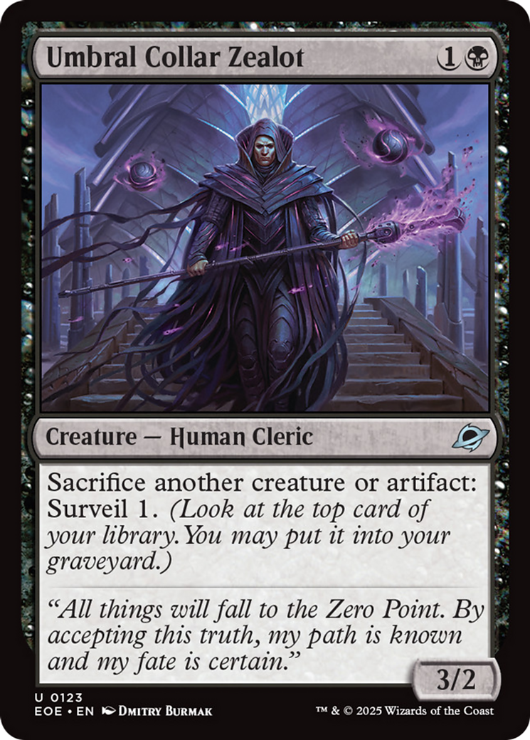 Umbral Collar Zealot [Edge of Eternities] | Total Play