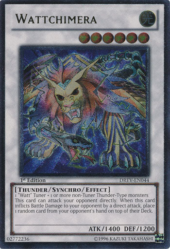 Wattchimera [DREV-EN044] Ultimate Rare | Total Play