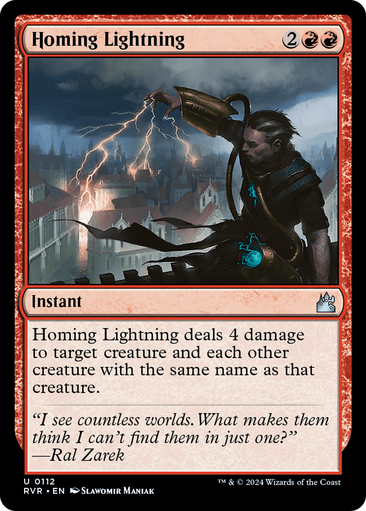 Homing Lightning [Ravnica Remastered] | Total Play