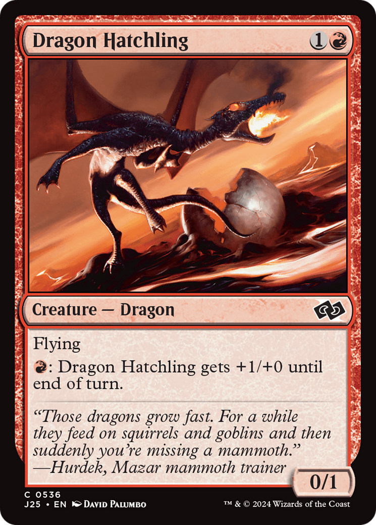 Dragon Hatchling [Foundations Jumpstart] | Total Play