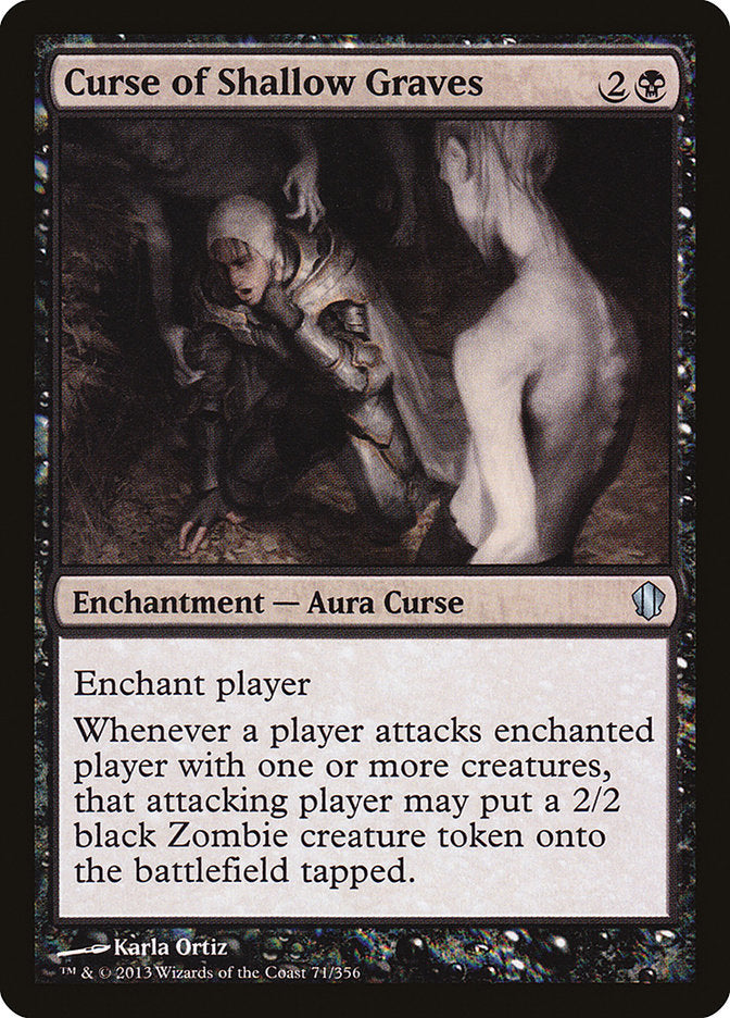Curse of Shallow Graves [Commander 2013] | Total Play