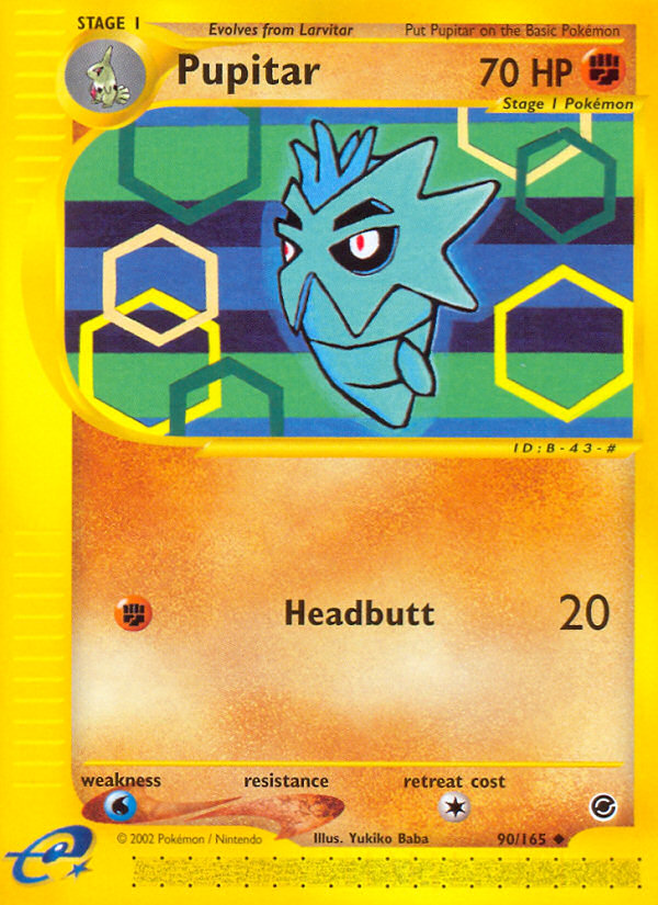Pupitar (90/165) [Expedition: Base Set] | Total Play