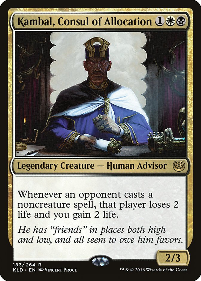 Kambal, Consul of Allocation [Kaladesh] | Total Play