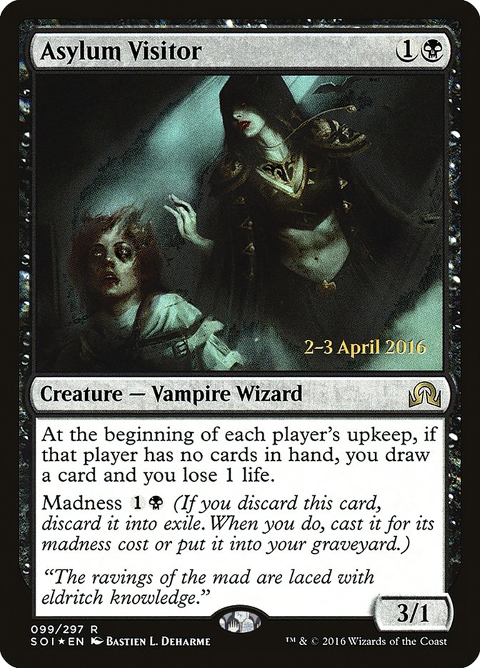 Asylum Visitor [Shadows over Innistrad Prerelease Promos] | Total Play