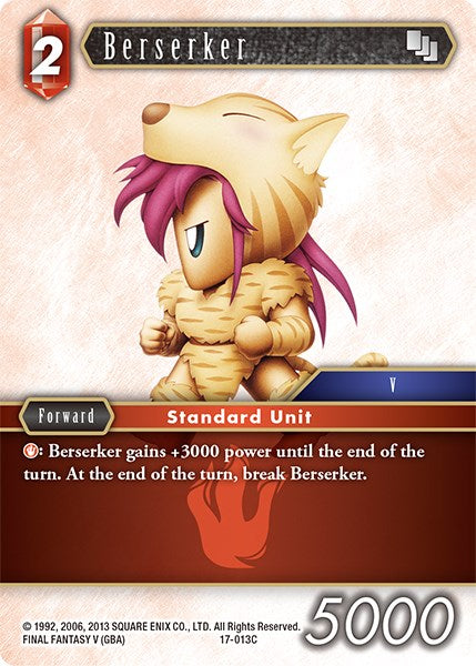 Berserker [Rebellion's Call] | Total Play