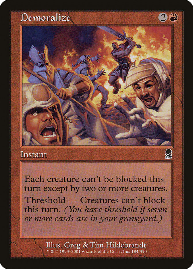 Demoralize [Odyssey] | Total Play