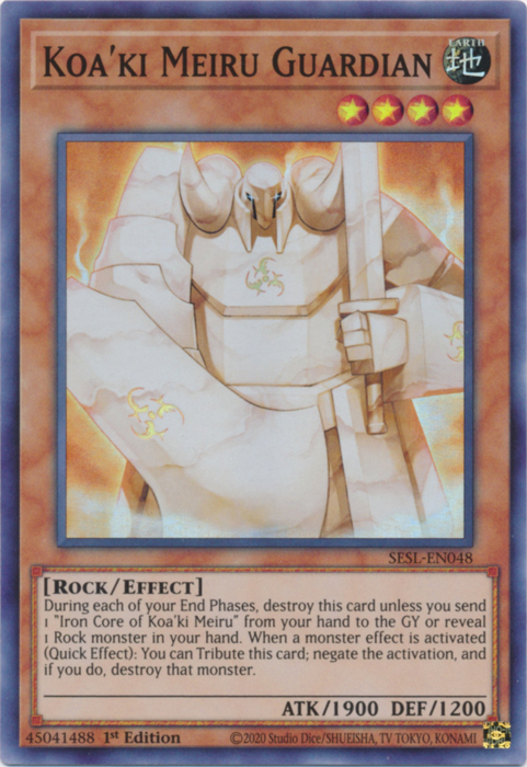 Koa'ki Meiru Guardian [SESL-EN048] Super Rare | Total Play