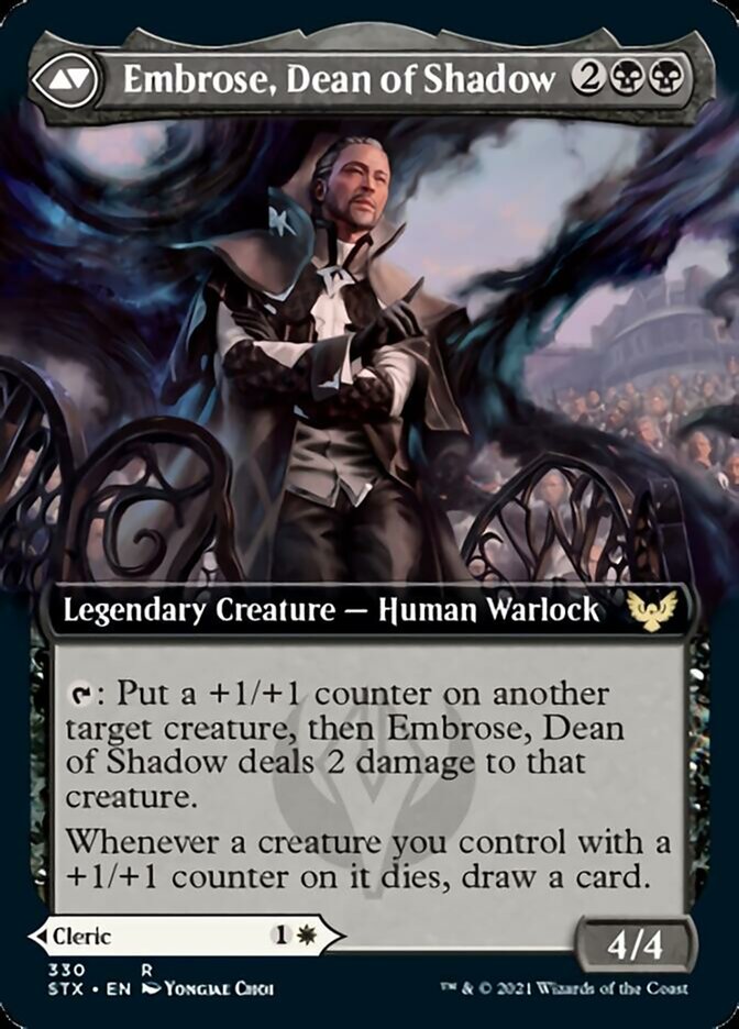 Shaile, Dean of Radiance // Embrose, Dean of Shadow (Extended Art) [Strixhaven: School of Mages] | Total Play