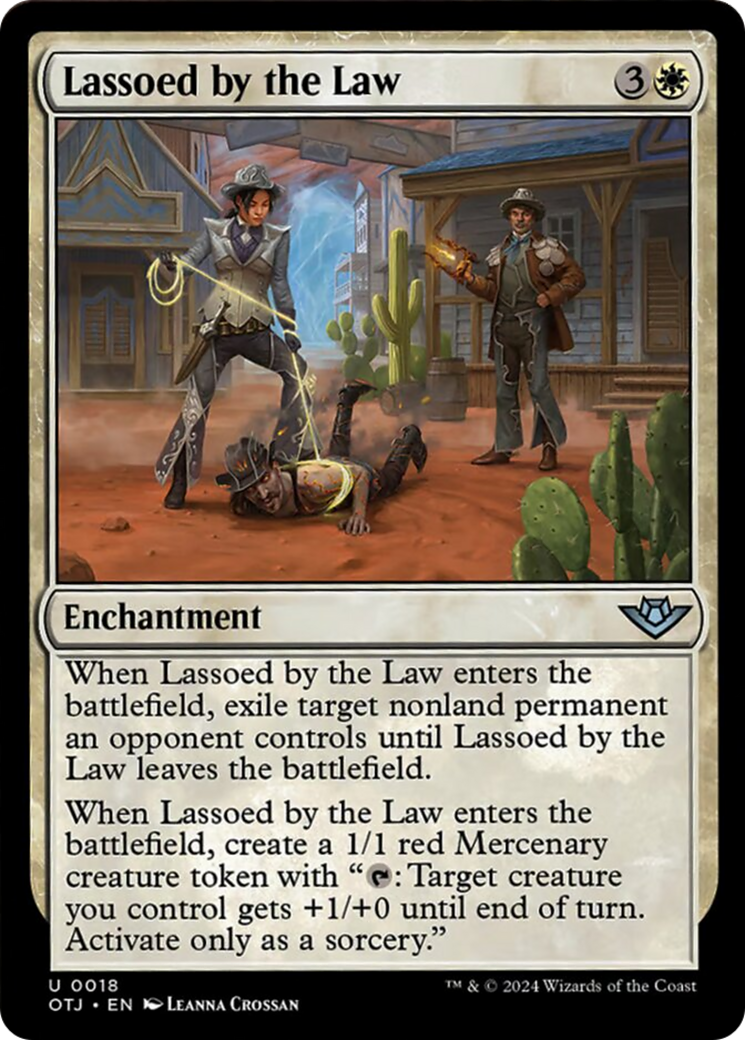 Lassoed by the Law [Outlaws of Thunder Junction] | Total Play