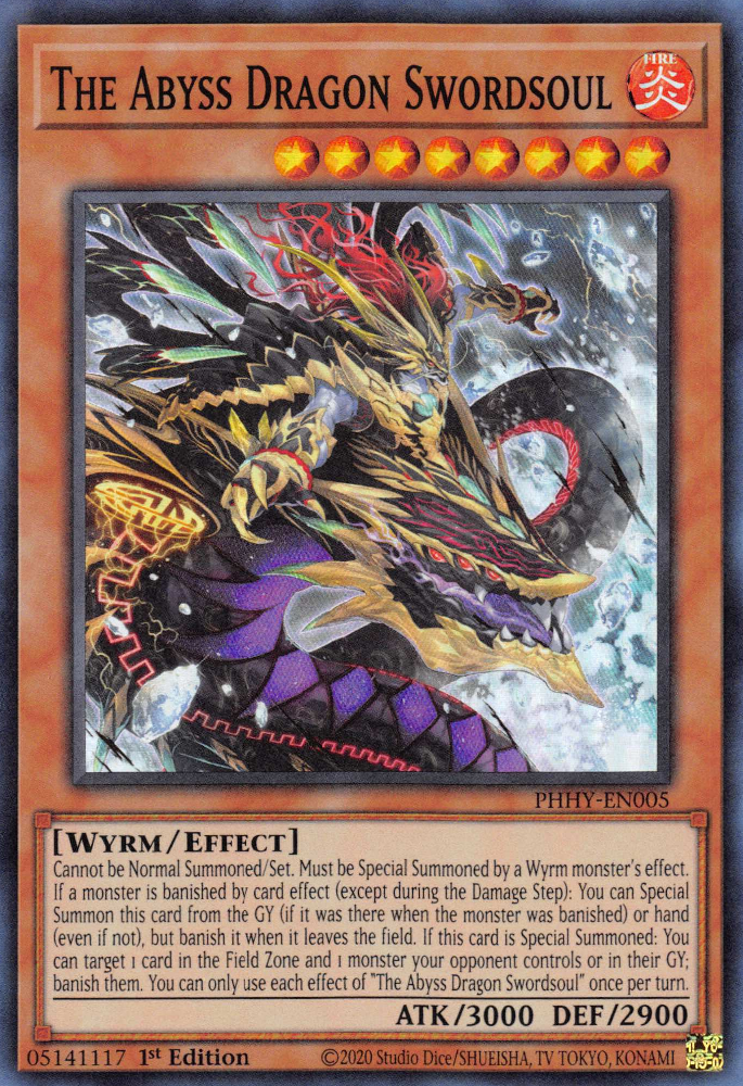 The Abyss Dragon Swordsoul [PHHY-EN005] Super Rare | Total Play