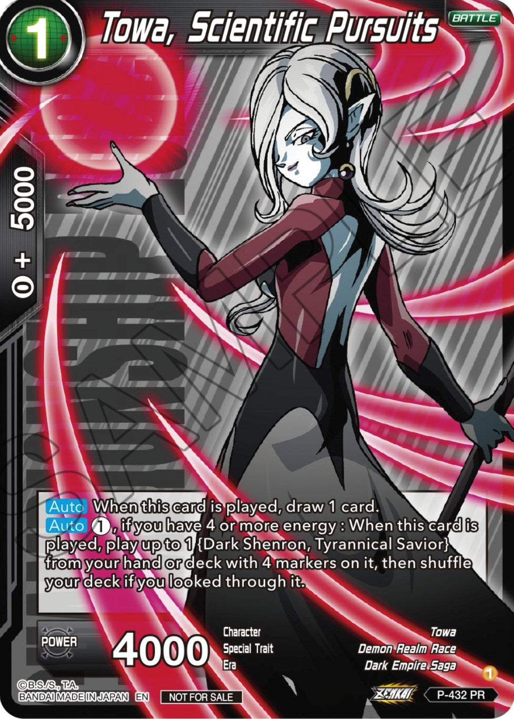 Towa, Scientific Pursuits (P-432) [Promotion Cards] | Total Play