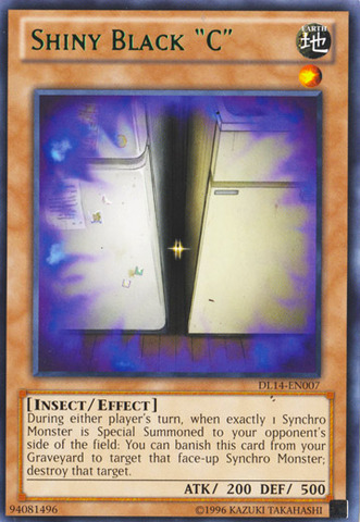 Shiny Black "C" (Green) [DL14-EN007] Rare | Total Play