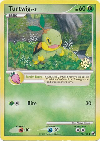 Turtwig (78/100) [Countdown Calendar Promos] | Total Play