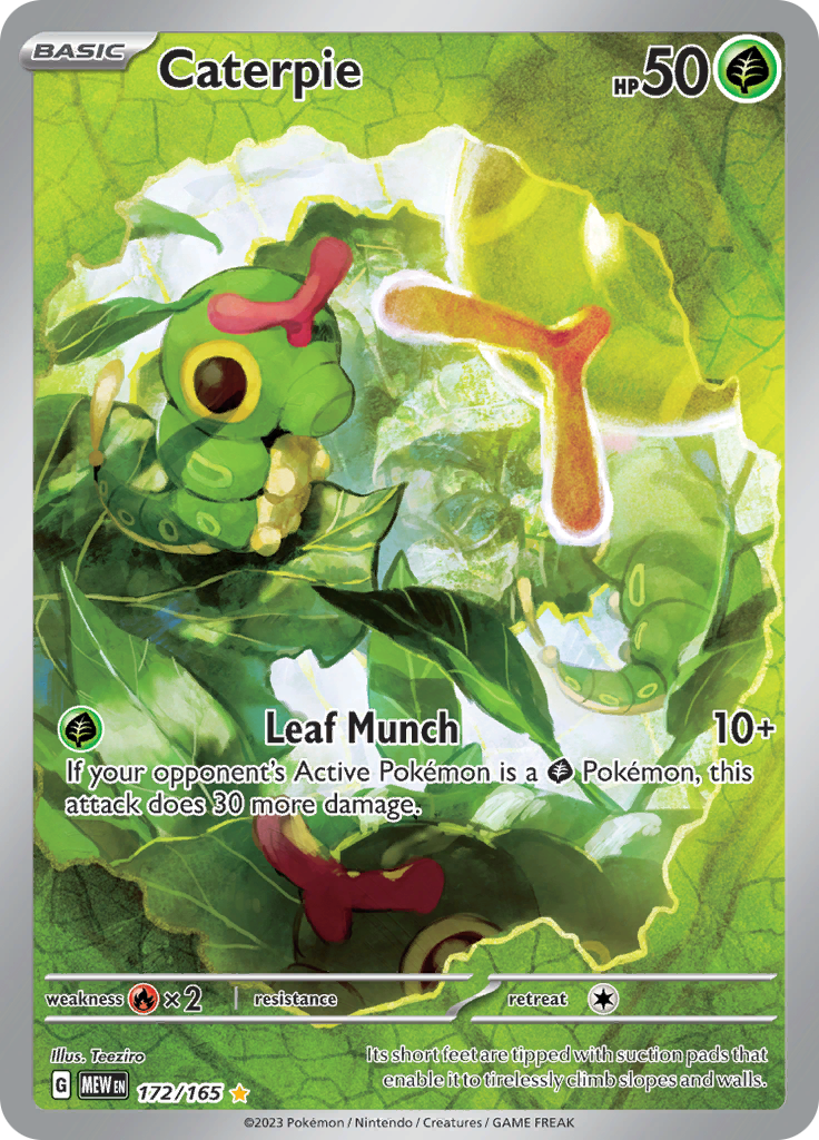 Caterpie (172/165) [Scarlet & Violet 151] | Total Play