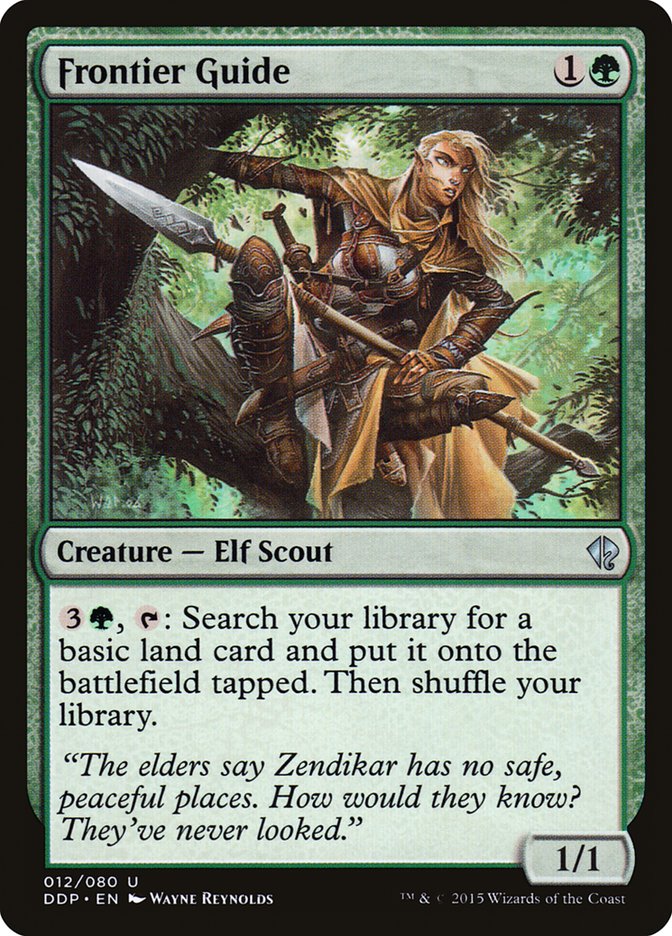 Frontier Guide [Duel Decks: Zendikar vs. Eldrazi] | Total Play
