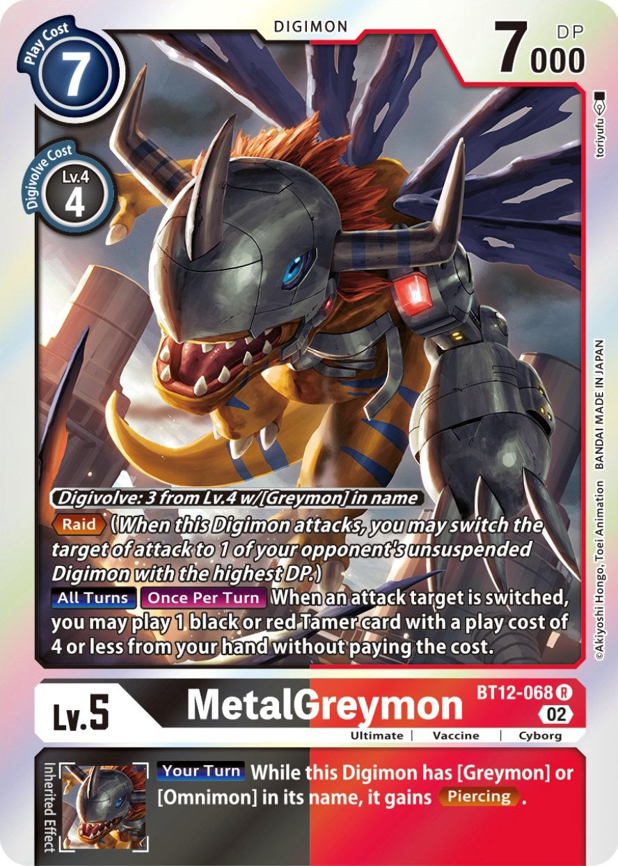 MetalGreymon [BT12-068] [Across Time] | Total Play