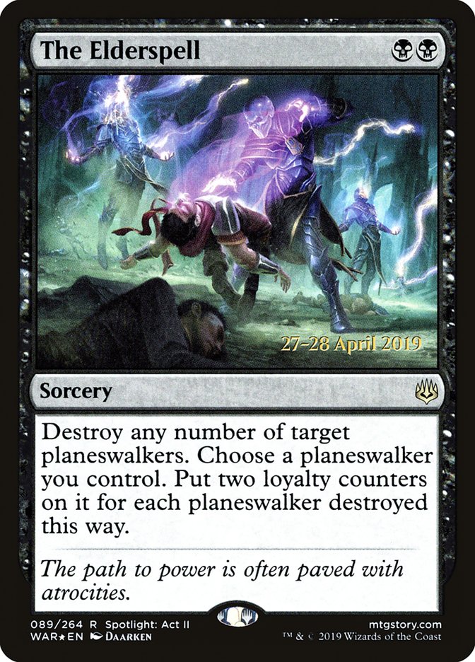 The Elderspell [War of the Spark Prerelease Promos] | Total Play