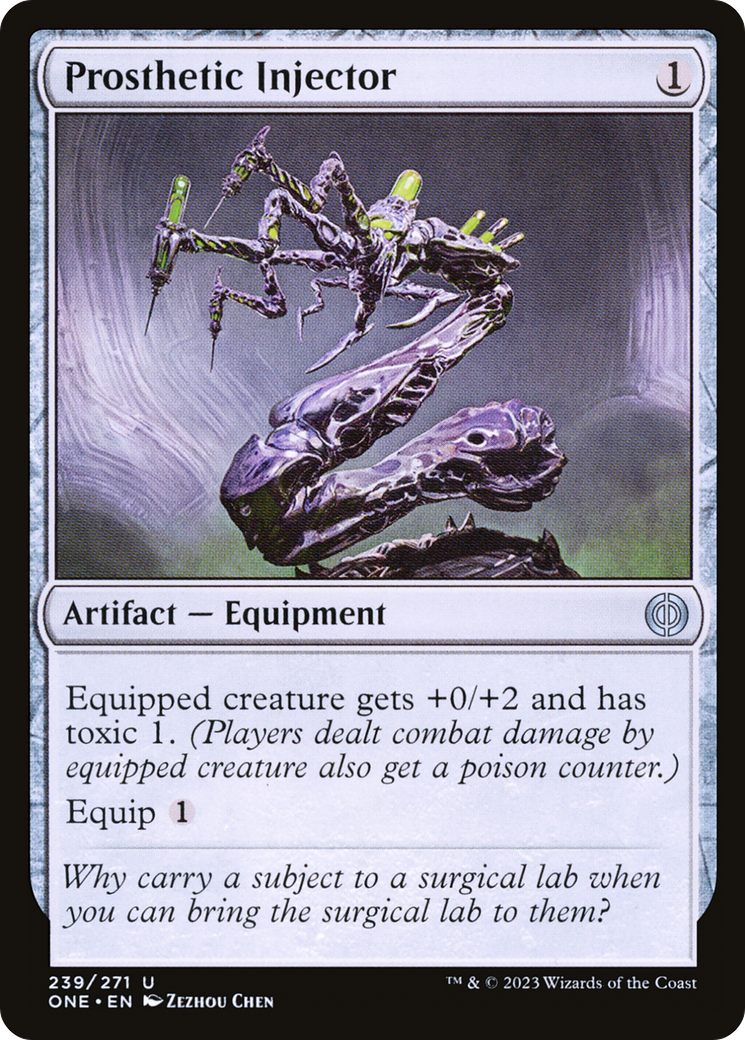 Prosthetic Injector [Phyrexia: All Will Be One] | Total Play