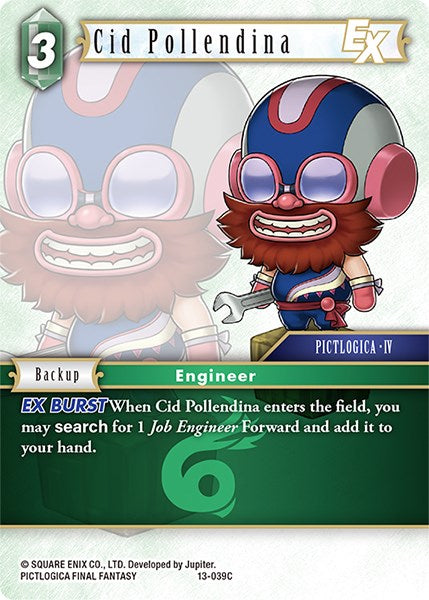 Cid Pollendina EX [Opus XIII: Crystal Radiance] | Total Play