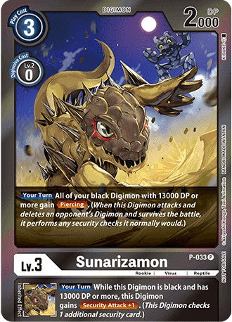 Sunarizamon [P-033] (Gift Box 2022) [Promotional Cards] | Total Play