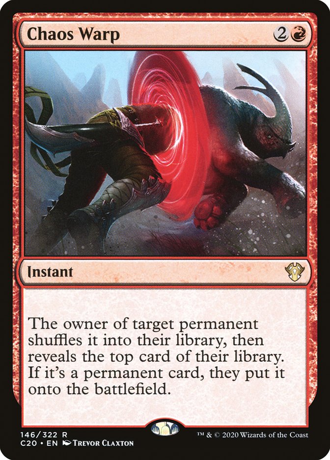 Chaos Warp [Commander 2020] | Total Play