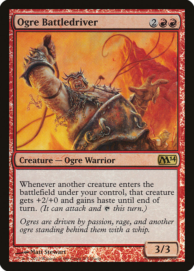 Ogre Battledriver (Duels of the Planeswalkers Promos) [Duels of the Planeswalkers Promos 2013] | Total Play