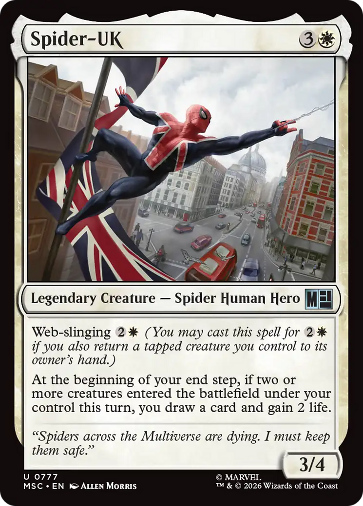Spider-UK [Marvel Super Heroes Commander] | Total Play