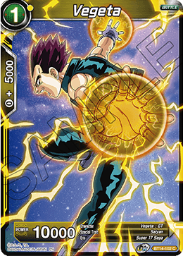 Vegeta (BT14-102) (BT14-102) [Cross Spirits] | Total Play