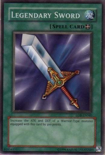 Legendary Sword [LOB-EN040] Common | Total Play