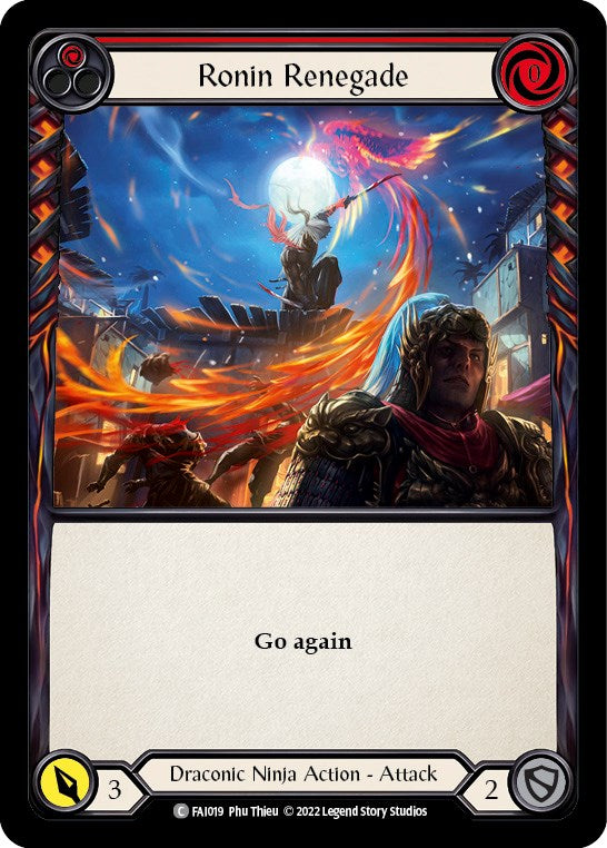Ronin Renegade (Red) [FAI019] (Uprising Fai Blitz Deck) | Total Play