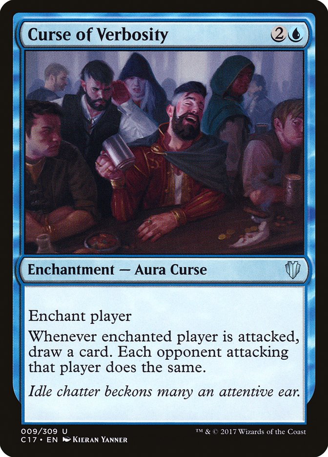 Curse of Verbosity [Commander 2017] | Total Play