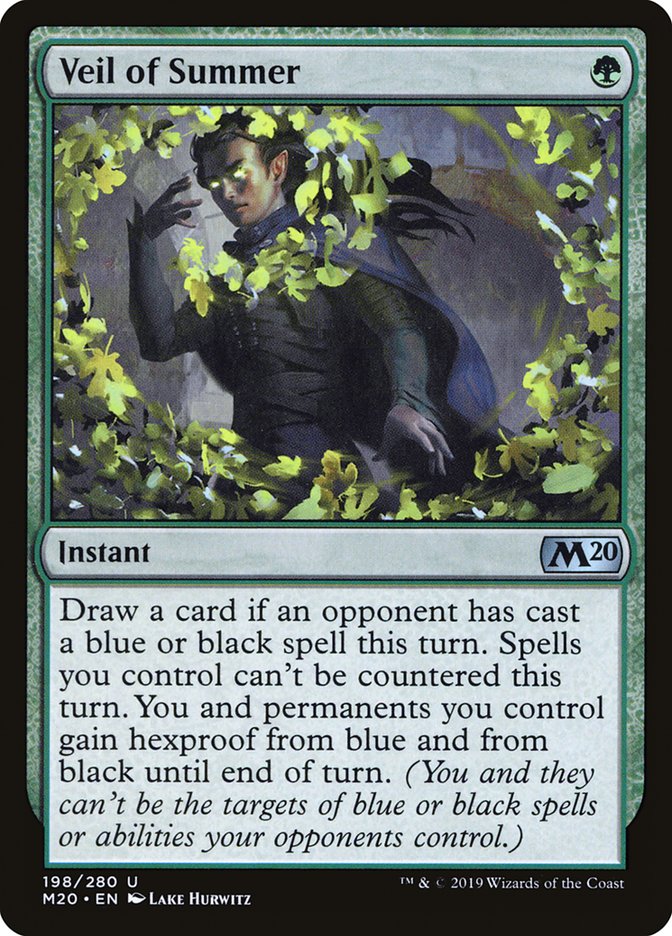 Veil of Summer [Core Set 2020] | Total Play
