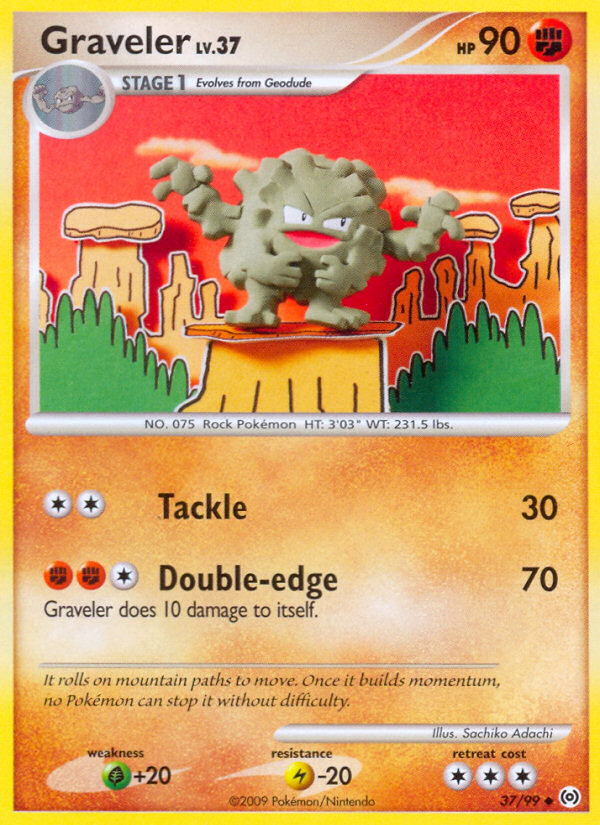 Graveler (37/99) [Platinum: Arceus] | Total Play