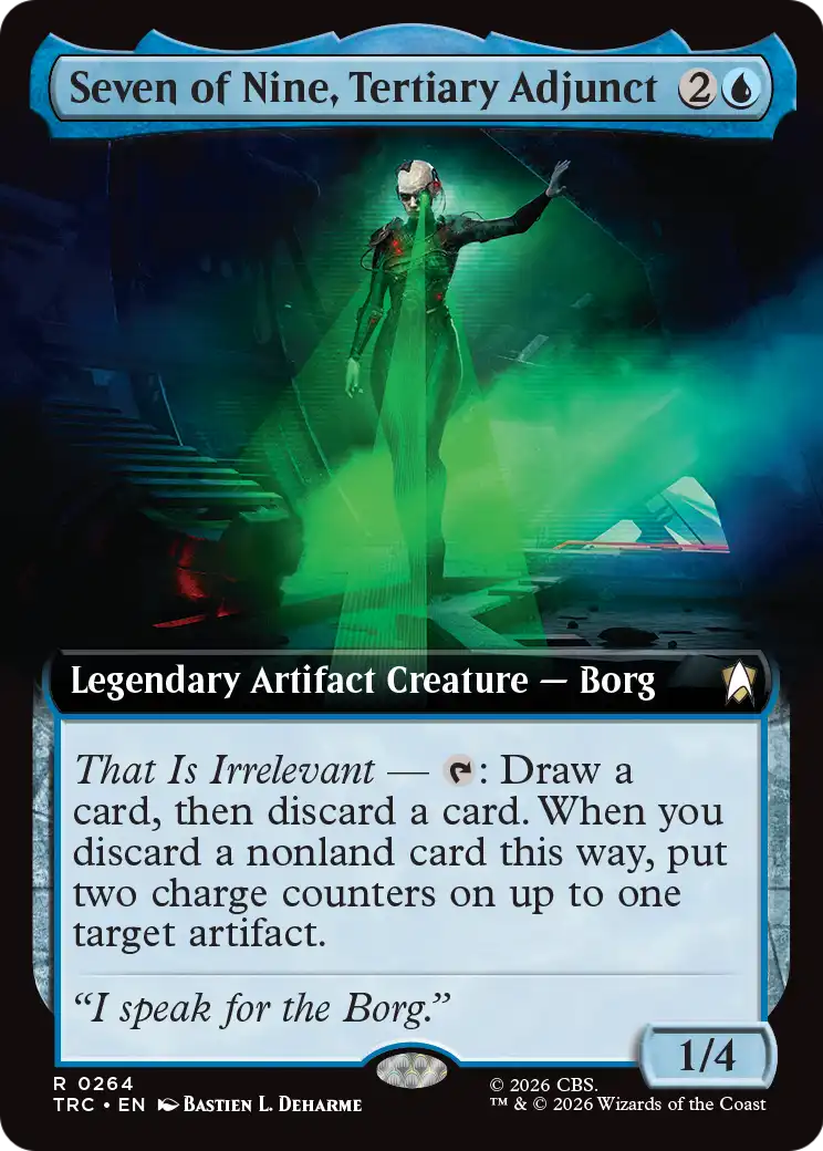 Seven of Nine, Tertiary Adjunct (Extended Art) [Star Trek Commander] | Total Play