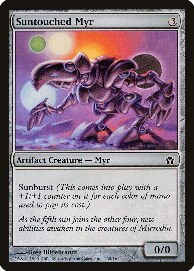 Suntouched Myr [Fifth Dawn] | Total Play