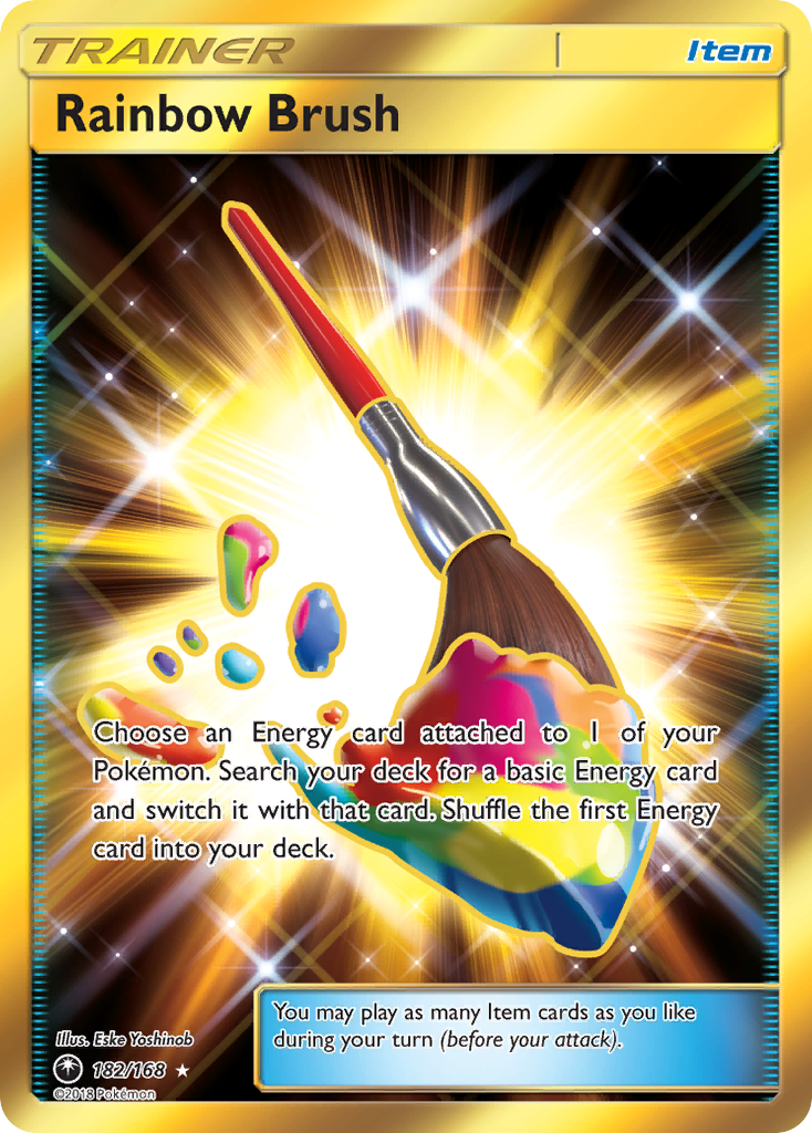 Rainbow Brush (182/168) [Sun & Moon: Celestial Storm] | Total Play