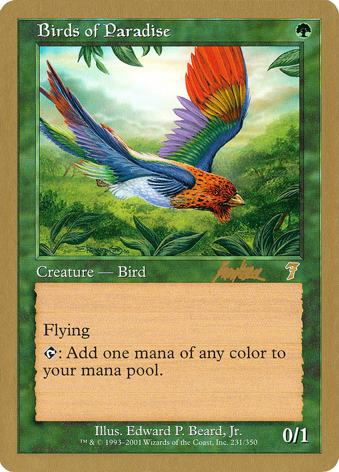 Birds of Paradise (Brian Kibler) [World Championship Decks 2002] | Total Play