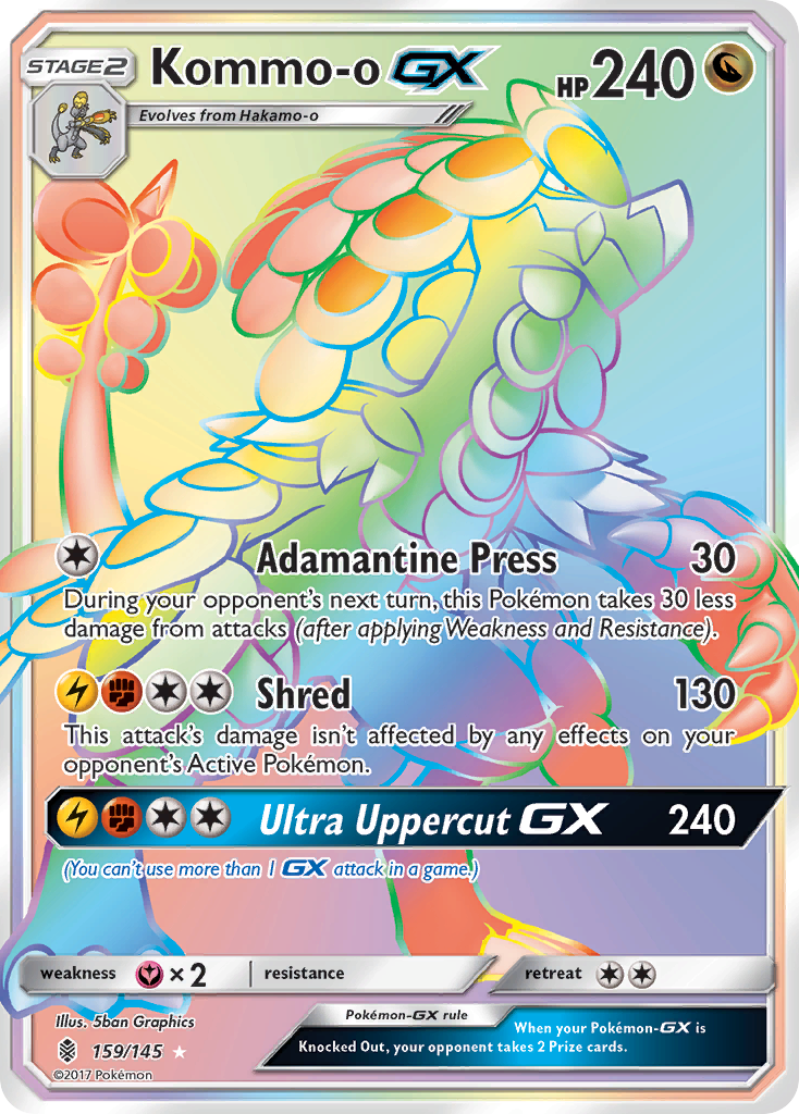 Kommo-o GX (159/145) [Sun & Moon: Guardians Rising] | Total Play